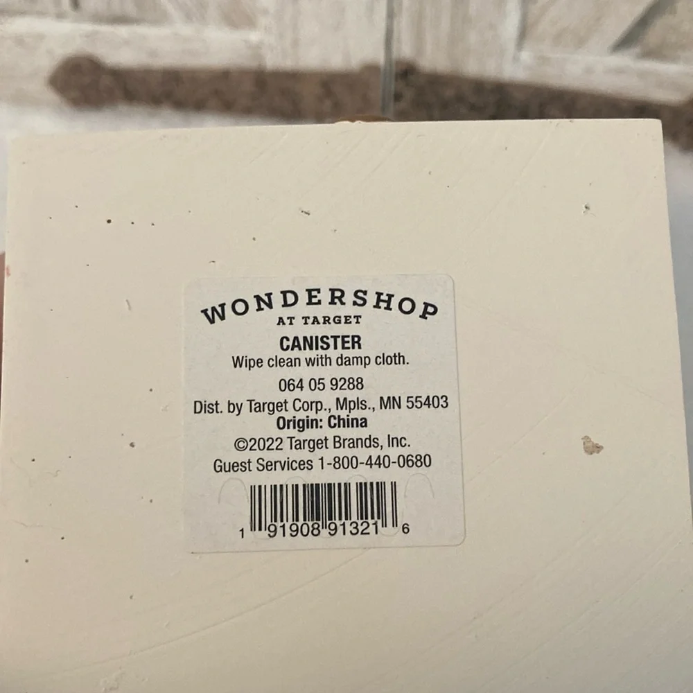 Target Wondershop 2022 Gingerbread Canister